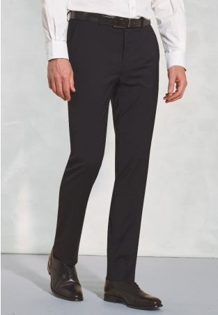 Tailored Fit Cassino Charcoal Washable Suit Trousers
