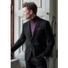 Tailored Fit Dijon Black Suit - Waistcoat Optional