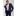 Tailored Fit Pegasus Navy Pindot Washable Suit