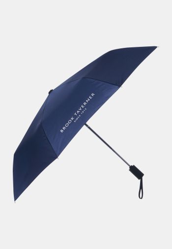 Navy Telescopic Umbrella