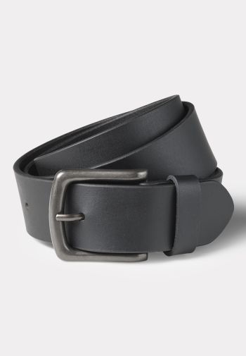 Leather Black Jean's Belt