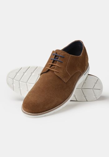 Tan Suede Leather Shoe