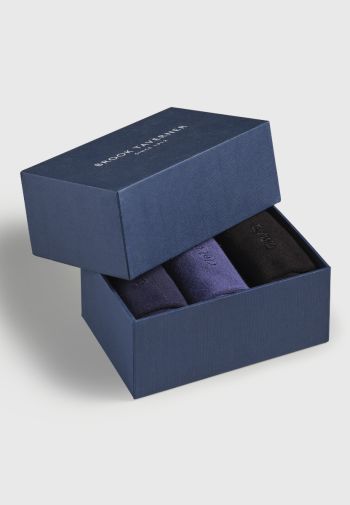 Bamboo Socks in a Box Pack of 3