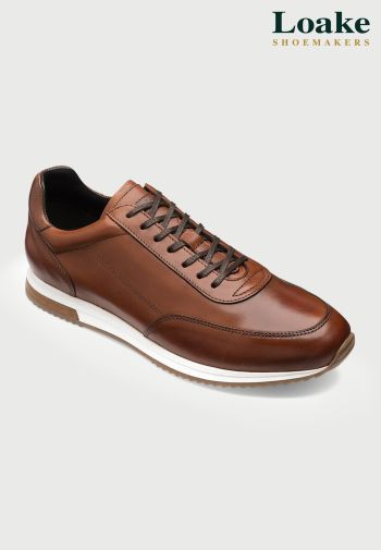 Loake Bannister Cedar Leather Sneakers