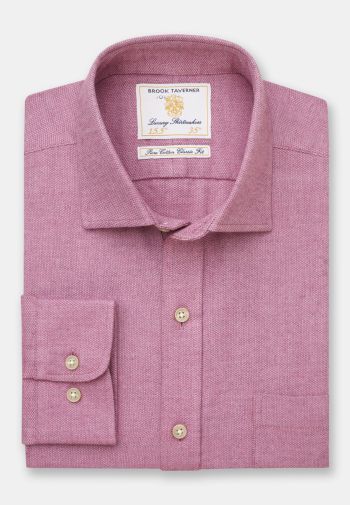 Regular Fit Rose Cotton Melange - Three Sleeve Lengths Available