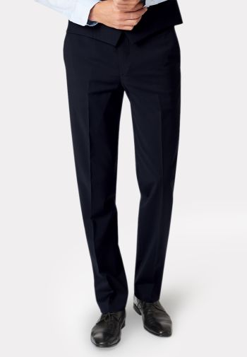 Tailored Fit Avalino Navy Suit Trousers