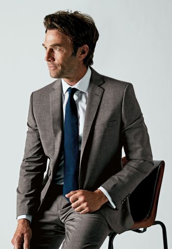 Tailored Fit Avalino Grey Suit  - Waistcoat Optional