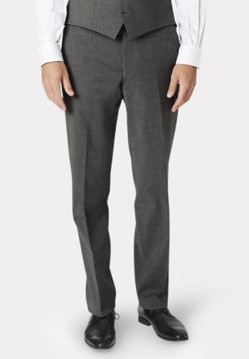 Tailored Fit Avalino Grey Suit Trousers