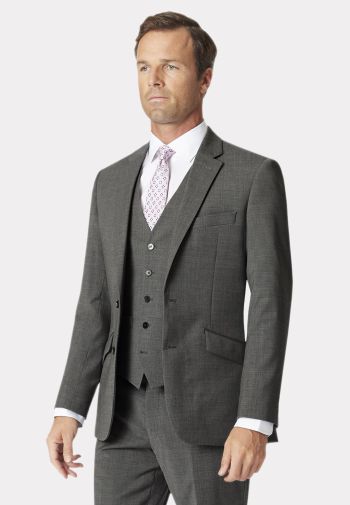 Tailored Fit Avalino Grey Suit Jacket