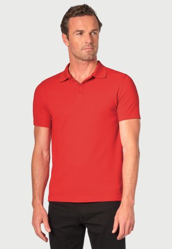 Columbia Red Polo Shirt