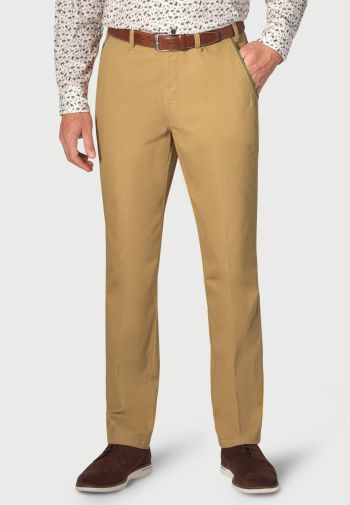 Regular and Tailored Fit Corn Graveney Microstripe Trouser