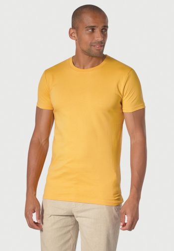 Hawkes Pure Cotton Jersey Lemon T-Shirt