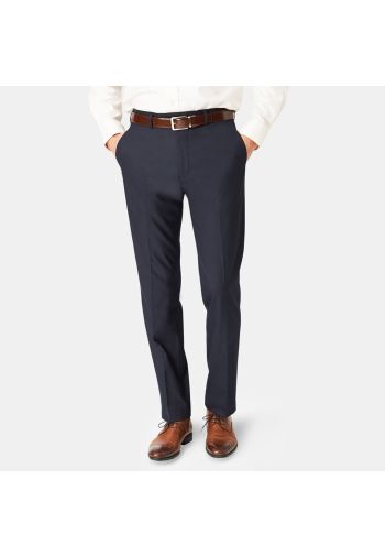 Tailored Fit Apollo Navy Machine Washable Suit Trousers