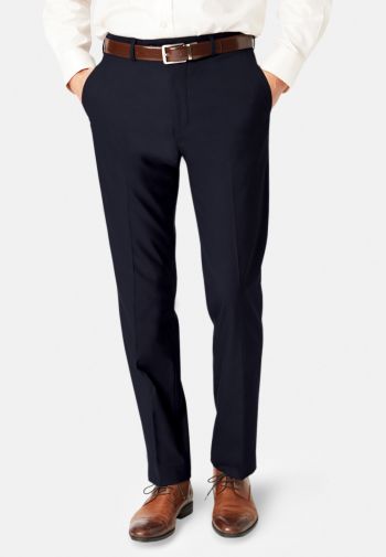 Tailored Fit Monaco Navy Trouser