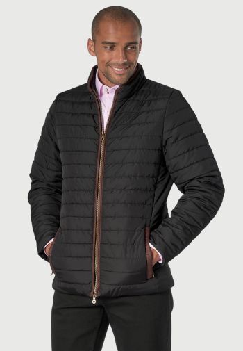 Orlando Black Quilted Puffer Jacket