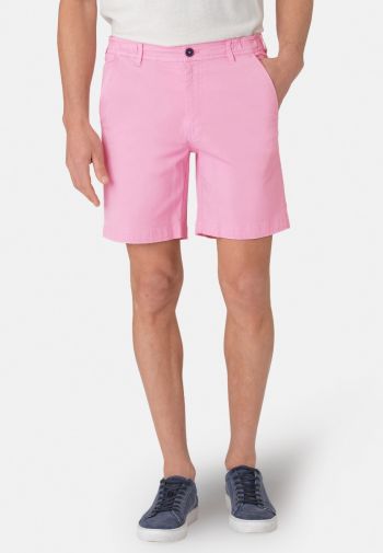 Ribblesdale Stretch Cotton Baby Pink Shorts