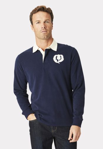 Pure Cotton Scotland Heritage Rugby Shirt