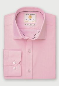 Regular and Tailored Fit Pink Single and Double Cuff Shirt