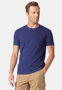 Ryton Navy Pure Cotton T-Shirt