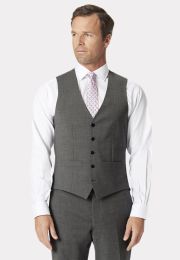  Tailored Fit Avalino Grey Waistcoat