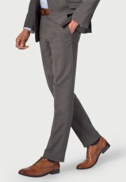 Tailored Fit Cassino Grey Washable Suit Trousers