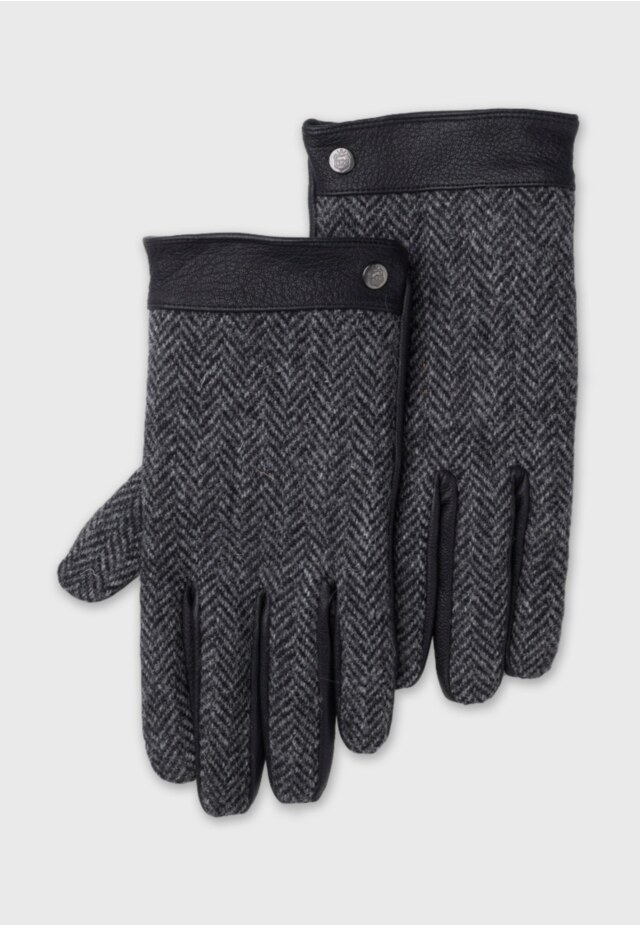 Grey Harris Tweed&reg; Gloves