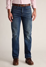 Regular Fit Douglas Vintage Blue Denim Jeans