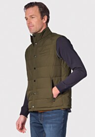 Doyle Olive Down Filled Gilet
