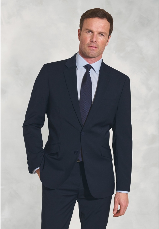Tailored Fit Avalino Navy Suit - Waistcoat Optional