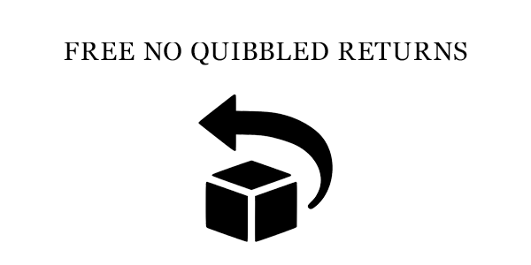 Free No Quibble Returns