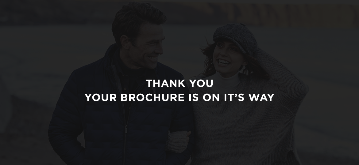 Thank you, your brochure is on its way